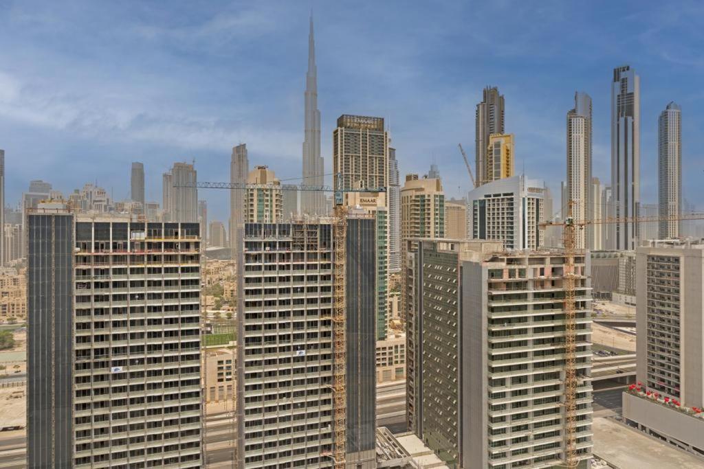 Fantastic One Bedroom Apartment With Burj-Khalifa View Dubaj Exteriér fotografie